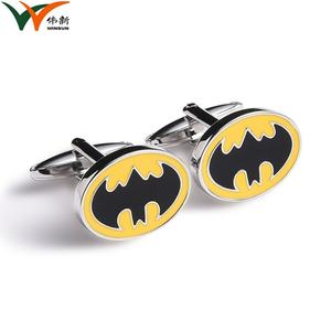 Mancuernillas de Alta Gama para Hombre, Forma Ovalada, Color Amarillo, Regalo Empresarial - Product Image 2