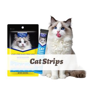 Yee superventas <span class=keywords><strong>comida</strong></span> para mascotas golosinas cremosas para <span class=keywords><strong>gatos</strong></span> secos puré cremoso salmón 15g Stick bocadillos húmedos para <span class=keywords><strong>gatos</strong></span> - Product Image 3