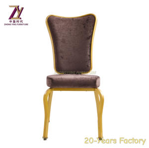 Chaises de Banquet d'hôtel en aluminium à dos d'aile haute en gros portables et durables pour l'utilisation d'entrée de parc d'atelier d'appartement de villa - Product Image 5