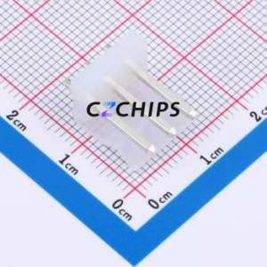 SH-CH3.96-3A Wire-to-Board Pin Header Through hole Component (THT),P=3.96mm Connector 1x3P 3.96mm Through Hole CH - Product Image 1