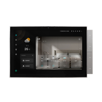 Smartphone intelligent TUYA de 10 pouces avec écran tactile, Wi-Fi, Bluetooth, Zigbee et stockage sur carte mémoire pour un style de vie intelligent à la maison