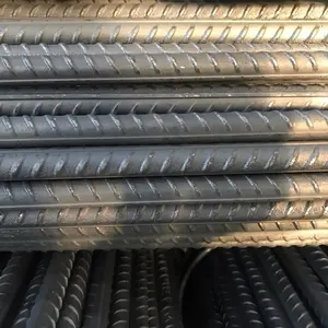 HRB400/500 Rod Metal Concrete Reinforced Iron Bars Steel Rebar For Construction 6mm 8mm 10mm 20mm 40mm Rebar