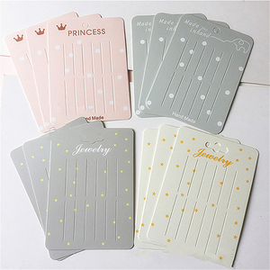 Cheap Price Custom logo Printing Hair Clip Hair Pin Display Card for Hair Bows