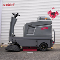 Mesin Pembersih Lantai Cooldisi KDS-S4 Bertenaga Baterai, Lebar Pembersihan 1300mm, Efisiensi 8500m2/jam untuk Pembersihan Jalan Luar Ruangan Industri
