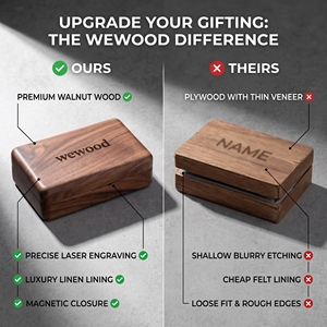 Engraved Personalized Wooden Jewelry <b>Box</b>, <b>Bridesmaid</b> Proposal Gift, Bridal Party Favor, Travel Jewelry Case for Wedding Gifts - Product Image 2