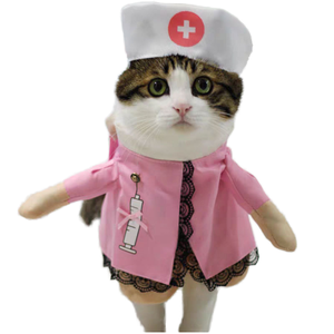 Ropa <span class=keywords><strong>de</strong></span> Invierno <span class=keywords><strong>para</strong></span> Mascotas, Ecológica, <span class=keywords><strong>de</strong></span> Nailon, <span class=keywords><strong>Disfraz</strong></span> <span class=keywords><strong>de</strong></span> <span class=keywords><strong>Enfermera</strong></span> Sexy <span class=keywords><strong>para</strong></span> Perros - Product Image 1