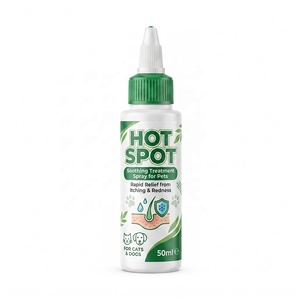 Spray Apaisant pour Animaux 50ml – Traitement <span class=keywords><strong>Anti</strong></span>-Démangeaisons pour Chiens et Chats – Liquide Apaisant pour la Peau – Hygiène Quotidienne – Soulagement Rapide des Rougeurs – Marque Privée - Product Image 6
