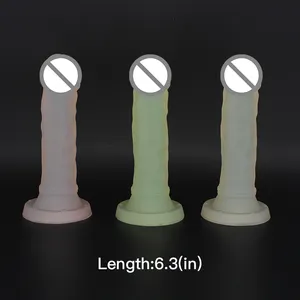 6 дюймов имитация из силикона Кристальное желе фаллоимитатор не вибратор пенис для анального секса игрушки для женской мастурбации