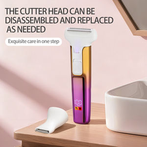 Kit de beauté 7 en 1 épilateur domestique électrique et rasoir pour femmes et hommes tondeuse rechargeable pour oreilles/<span class=keywords><strong>nez</strong></span> et corps entier - Product Image 6