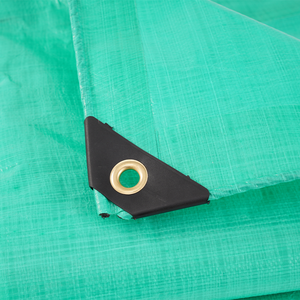 Bâche en polyéthylène rayée bleue unie, teinte en fil, design personnalisé, 140 g/m², poids moyen, imperméable, pour usage extérieur des garçons - Product Image 4