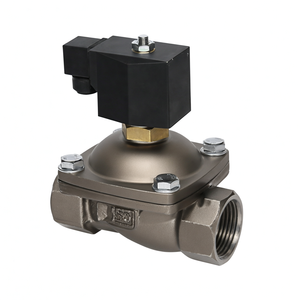 Vanne solénoïde COVNA B2Bclearance Sale DN15 1/2 pouce 2 voies 24 volts normalement fermée en acier inoxydable 316 - Product Image 3