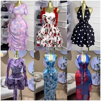 Vestidos de Noche para Mujer Nuevos, Lote Mixto de Liquidación, Vestidos de Fiesta de Satén y Gasa, Vestidos Largos, Venta al por Mayor, Embalaje Individual