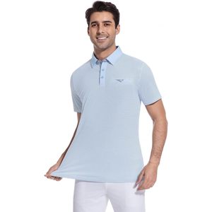 Polo de Golf Personalizado para Hombre, Manga Corta, Secado Rápido, Estampado, con Bolsillo - Product Image 3
