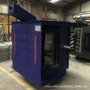 فرن صهر كهربائي بالحث ذو تردد متوسط لصهر الحديد بهيكل فولاذي من الشركة المصنعة في الصين - Product Image 3