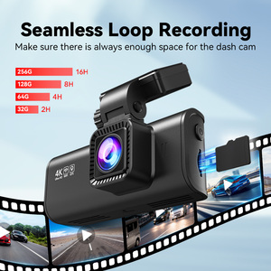 กล้องติดรถยนต์ Redtiger Dealer F7N 4k แบบคู่ บันทึกภาพหน้า-หลัง พร้อม WIFI GPS ไม่มีการ์ด SD - Product Image 4