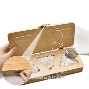 Wooden Rice Ball <b>Mold</b> Triangular 3 Pcs Bento Box DIY Kitchen Tool For Making Onigiri - Product Image 2