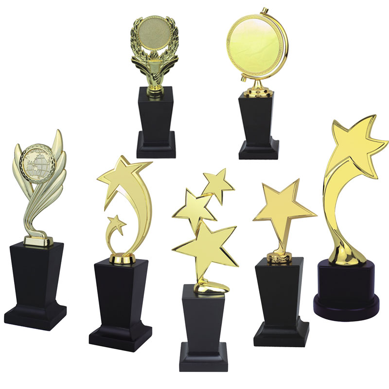 World sports super metal award trophy/trophy cups