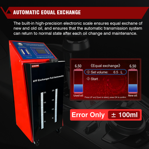 Machine de vidange d'<span class=keywords><strong>huile</strong></span> de transmission <span class=keywords><strong>automatique</strong></span> Schucars, équipement de rinçage de fluide ATF à vendre - Product Image 3