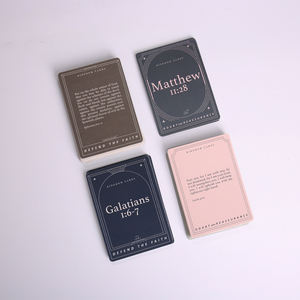 כרטיסי ברכה מעוררי השראה עם הדפסה בהתאמה אישית, עמידים, עשויים נייר אמנות, בצבעי CMYK, בקופסה. - Product Image 4