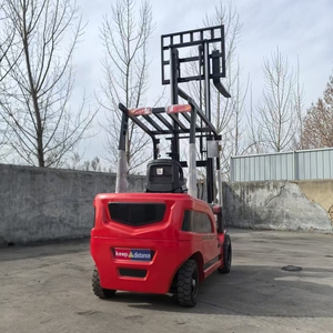 Chariot élévateur électrique polyvalent de 2 tonnes, modèles de manutention télescopique, batterie plomb-acide 60V/200AH, mât à deux étages, pneus pleins, personnalisable - Product Image 4