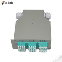 Panel Patch Fiber 24 Port untuk Pemasangan di Rel Din