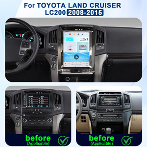 Estéreo para <span class=keywords><strong>Auto</strong></span> de 12.1 Pulgadas para Toyota Land Cruiser LC200 2008-2015, Reproductor Multimedia con Pantalla de Navegación, CarPlay Inalámbrico y Android <span class=keywords><strong>Auto</strong></span> - Product Image 2