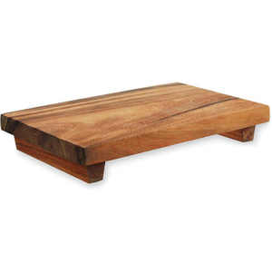 Plateau de service décoratif en bois d'acacia sur pied de qualité supérieure pour le fromage, utilisation sur le comptoir de cuisine, offre OEM - Product Image 3