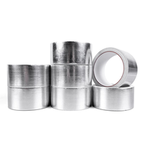 Ruban isolant en fibre de verre et aluminium LONTOM, épaisseur 0,20 mm, adhésif silicone, ignifuge, résistant à la chaleur, haute résistance à la traction