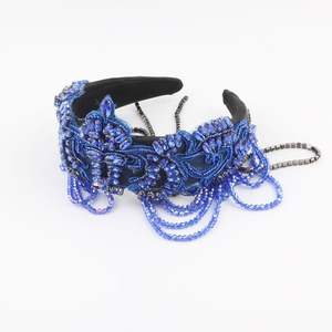 Vintage luxe kristallen strass hoofdbanden voor dames, haaraccessoires voor gala's - Product Image 3
