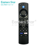 Control Remoto ES-RM113-1-V a Precio de Fábrica para el Nuevo Google Chromecast 4k TV, Decodificador con Google Voice, Smart TV G9N9N, Control por Voz BT IR