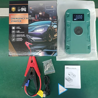 Démarreur de voiture 4-en-1 Quarke GL963 1000A de pointe, booster de batterie 12V avec compresseur d'air, batterie externe et lumière LED SOS