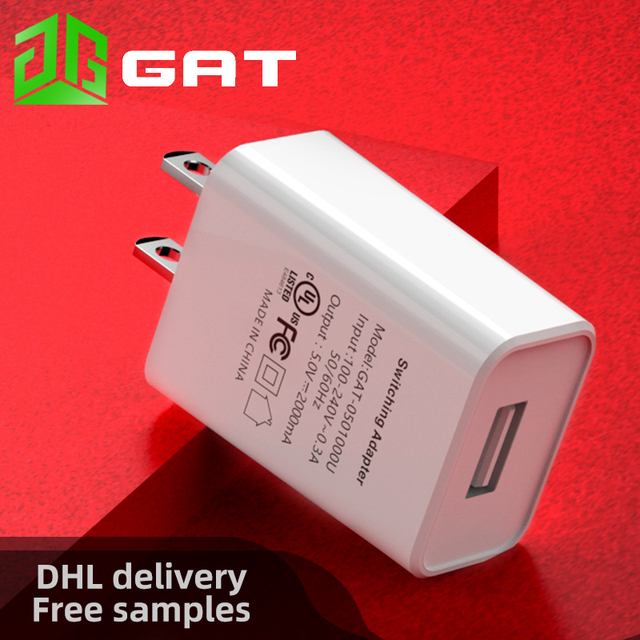 5v 2a Charger FCC Certified American Standard Wall USB Charger US 10W High Quality for Mobile Phone