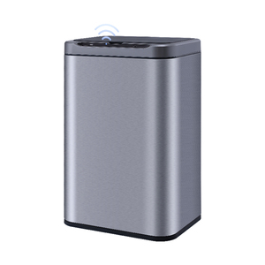 Elpheco 13L/20L thép không gỉ thông minh Thùng rác có thể với nắp chống thấm nước cho nhà ngoài trời lưu trữ phòng tắm rác <span class=keywords><strong>bin</strong></span> - Product Image 1