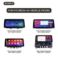 Cadre de navigation GPS de voiture noir UV pour TOYOTA Old RAV4 2007-2012 Cadre de transition DSP Stéréo pour installation de lecteur DVD Surround