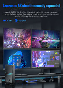 Mini Computadora Eglobal de 14ª Generación con Potente Procesador Intel Core <span class=keywords><strong>I9</strong></span>-14900F, Tarjeta Gráfica Nvidia RTX 4070 de 12 GB, 24 Núcleos, 4 Pantallas, 8K, Mini PC para Juegos - Product Image 5