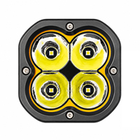 Phare de travail LED 5 pouces à faisceau spot, résistant aux vibrations, étanche IP67, 12V 24V, pour 4x4, SUV, camion, bateau