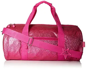 Amigo ekibi için özel Glitter silindir çanta seyahat dans spor çantası