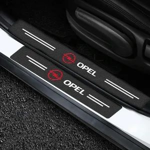 -1040 4 Pezzi Adesivi in Fibra di Carbonio per Auto, Protezione Soglia Porta Impermeabile Monouso per Opel Astra j g <span class=keywords><strong>Insignia</strong></span> Corsa <span class=keywords><strong>d</strong></span> Vectra c - Product Image 6