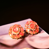 Boucles d'oreilles clous vintage pour femmes, style bohème, pour le quotidien, cadeaux de fêtes pour dames, produits les plus vendus, bijoux pour femmes en gros