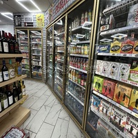 Vitrine Réfrigérée en Verre pour Viandes et Produits Laitiers aux États-Unis et au Canada