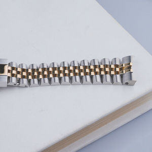 Correa de Reloj Jubilee Curva Sólida de Acero 316L Dorado de 20 mm para Rolex <span class=keywords><strong>GMT</strong></span> <span class=keywords><strong>Master</strong></span> II - Product Image 5