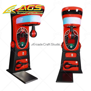 เครื่องเล่นเกมส์คิกบ็อกซิ่งแบบหยอดเหรียญคุณภาพสูง ACS พร้อมระบบฝึกภาษาอังกฤษและระบบแลกโค้ก - Product Image 3