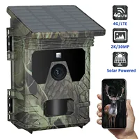 Cámara de Caza Solar 4G LTE HC-600Pro 4G con Panel Solar y Tarjeta SIM Resistente al Agua, Cámara de Caza HC-812Pro