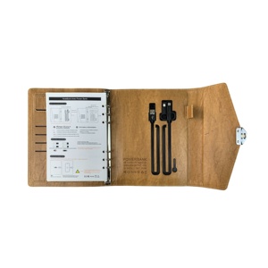 Nouvel Arrivage 2026 <span class=keywords><strong>Rongyi</strong></span> Carnet A5 96 Feuilles en Cuir avec Serrure Intelligente à Empreinte Digitale, Reliure Cousue et Power Bank Intégrée - Product Image 3
