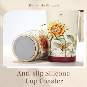 <span class=keywords><strong>Oem</strong></span> מחיר הסיטונאי tagetes patula קיר כפול קיר נירוסטה ואקום תרמי גביע נסיעות ספל עם מכסה - Product Image 4