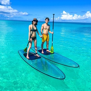 Tabla de Paddle Surf Transparente LIMELIGHT 100%, Tabla de SUP Transparente, Tabla de Paddleboard de Cristal - Product Image 1