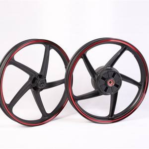 ดุมล้ออะลูมิเนียมอัลลอยด์แบบฟอร์จ 5 ก้าน สีแดง ขอบล้อรถจักรยานยนต์ ล้อซี่ลวดรถจักรยานยนต์ - Product Image 4