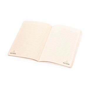 New Arrival Eco-Friendly Recycled Milk Carton Cover Notebooks Made Cardboard Aluminum Fabric Promotional Stapled Stitched Design - Product Image 2