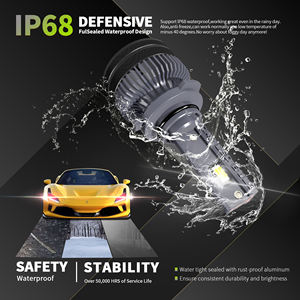 Venta caliente S8 faros LED de coche de alta calidad H4 H7 9005 HB3 9006 HB4 9012 HIR2 sistemas de iluminación automática 6000K Temperatura de Color - Product Image 2