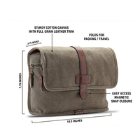 Trousse de toilette en toile suspendue imperméable à l'eau avec logo personnalisé Kit de rasage en cuir Sacs de douche Portable Voyage Hommes Tactique Dopp Kit Sac